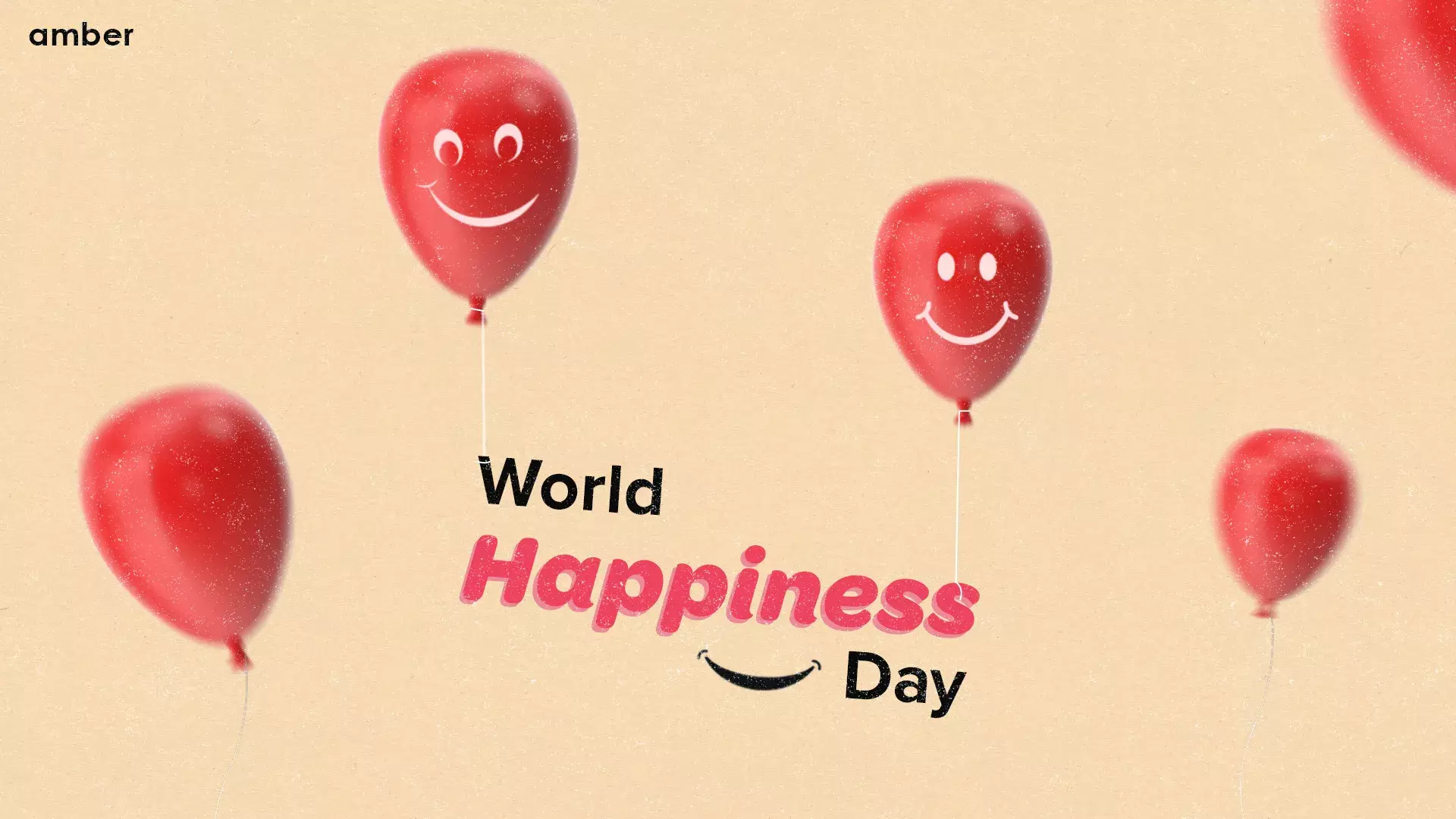 International Day of Happiness 20 March 2023 Amber